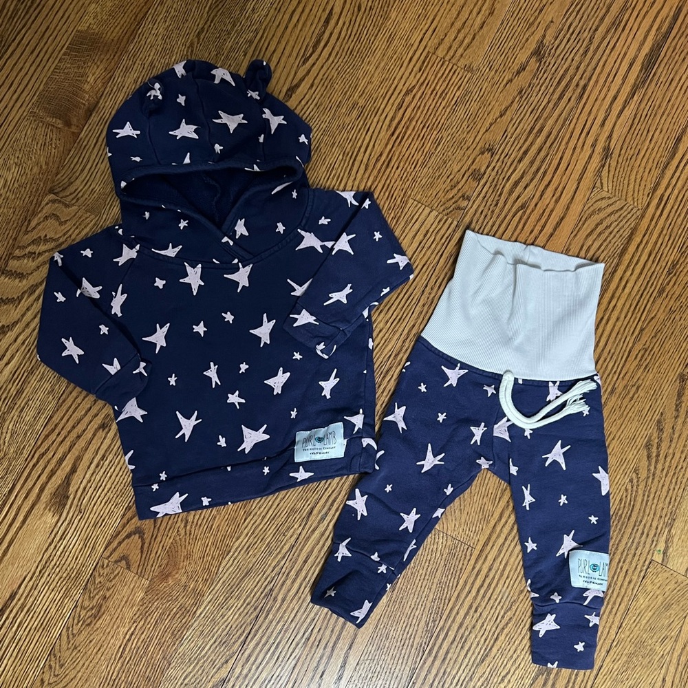 Purl Lamb Baby Set 6-12m